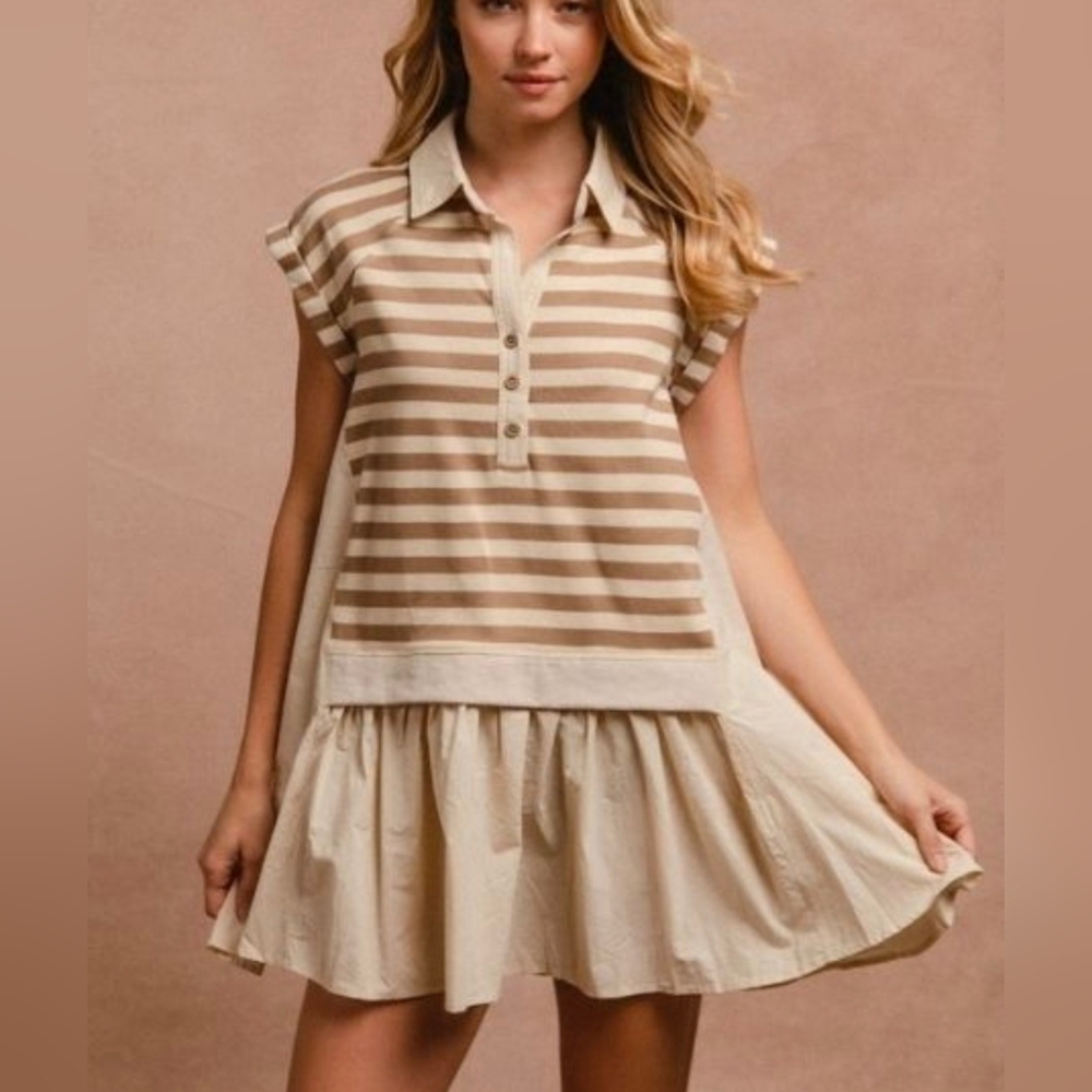 NWT Bibi Twofer Dress/Tunic
